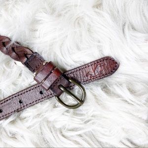 Hollister Leather Belt